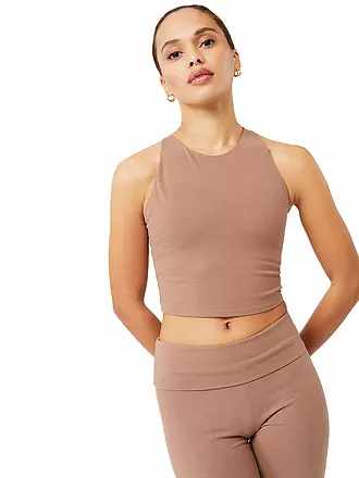 MANDALA | Canotta da yoga da donna | braun